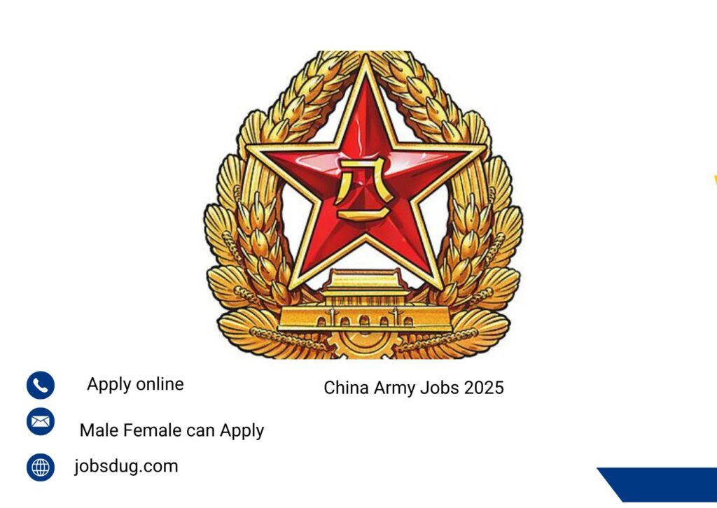 China Army Jobs 2025